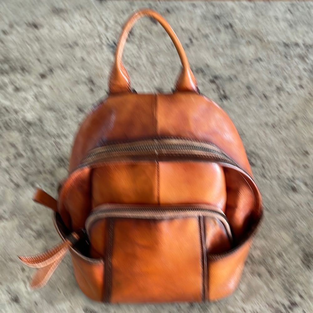 Leather Backpack like new